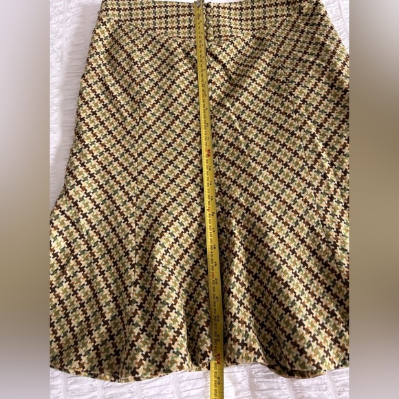 Retro Stylish Houndstooth Skirt - Multicolor - Picture 5 of 7